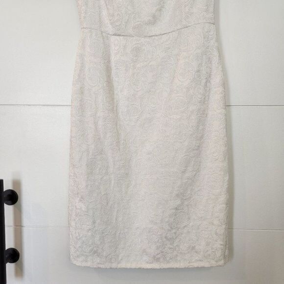 Antonio Melani Brocade Sleveless Midi‎ Dress - Picture 3 of 9